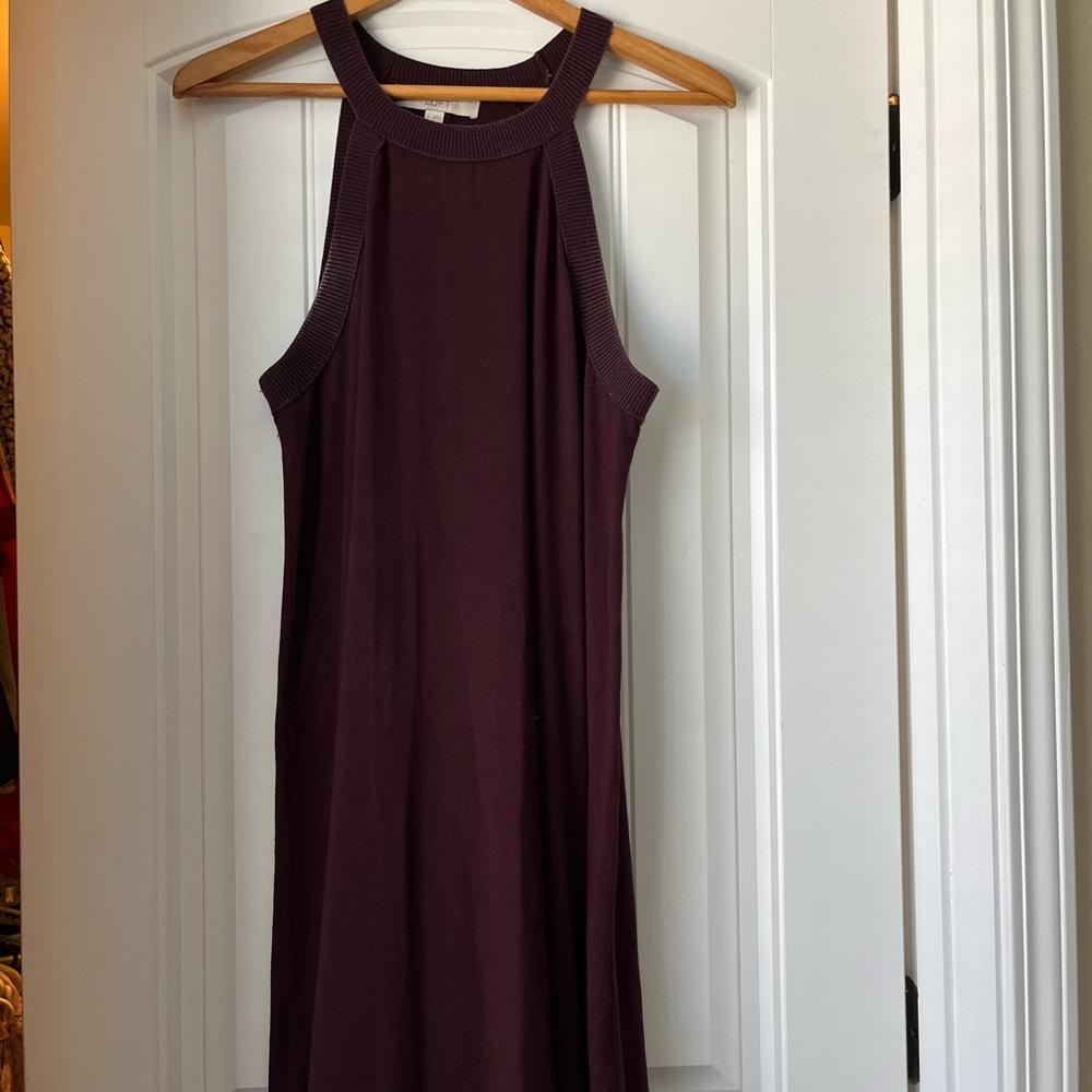 Ann Taylor LOFT Brown Dress
